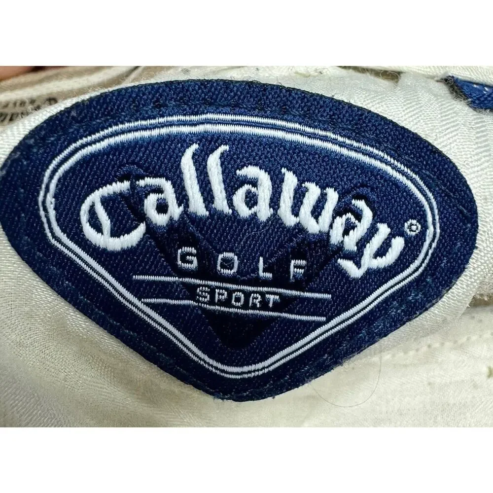 Callaway Men's Khaki Lightweight Golf Slacks Pants - Size 35x32 - Picture 5 of 7
